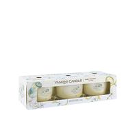 Bougie votive en verre Yankee Candle Baby Powder 3 x 37 g