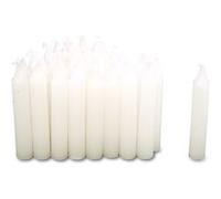 Bougies, Blanches Lot De 36