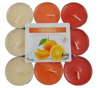 Bougies Chauffe-Plat - Orange - 18 pièces - Parfum d'Ambiance - Intérieur