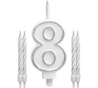 Bougies magiques Chiffre 8