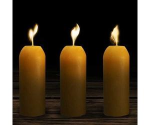 Bougies cire d'abeille pour lanterne uco
