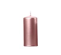 Bougies cylindriques x6 - rose gold