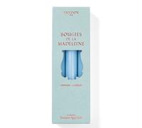 Bougies de la Madeleine Boîte de 6 Chandelles - Bleu Barbeau 6ct