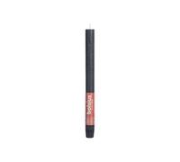 Bolsius - Rustik Lot de 9 bougies à tige - Anthracite - Longueur : 13 heures - Sans parfum - Cire végétale naturelle - Sans goutte - Sans huile de palme - 27 x 2,3 cm