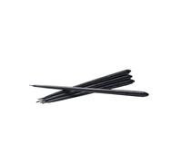 Bougies d'Ester & Erik, Lot de 6, Noir