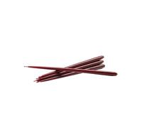 Bougies d'Ester & Erik, Paquet de 6, Rouge Bordeaux
