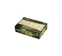 Bolsius – Bougies coniques – Boîte de 100 – Ivoire – 24,5 cm – 7 h – Sans goutte