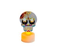 Bougies électroniques à LED pour festival, Halloween, bougies à injection, lumières de nuit, style Halloween, paysage de bureau Tgz779 (B, taille unique)