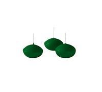 Bougies flottantes diamètre 4,5 cm hauteur 2,7 cm - 20 pièces - Couleur vert foncé - Cereria Di Giorgio