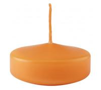 Bougies flottantes grandes, diamètre 7 Cm, 12 pièces - Pumpkin
