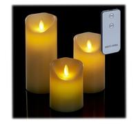 Bougies led 3 tailles télécommande bougies électriques fausses bougies décoratif