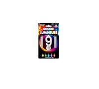 Bougies Lumineuses Led Chiffre 9 Blanc