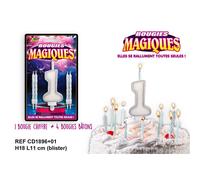Bougies magiques Chiffre 1
