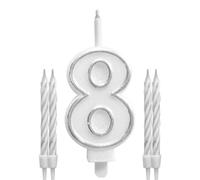 Bougies magiques Chiffre 8