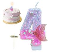Bougies Numéro D'Anniversaire - Bougies Anniversaire Poisson - Bougie Gateau Anniversaire | Pour Les Fournitures De Célébrations D'Anniversaire
