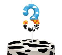 Bougies numérotées 7ème anniversaire Toy Inspire Game Story, décorations de gâteau bougies numérotées 7 pour fêtes sur le thème des dessins animés, 7ème anniversaire 5