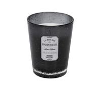 Home Deco Factory - Bougie parfumée BO5573, Musc blanc, 35h, Gris foncé, 13x16x13 cm