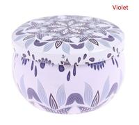 Bougies Parfumées Avec Fleurs En Éttain, Bougie Parfumée Faite À La Main, Cire De Soja Naturelle, Décoration De La Maison