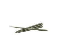 Bougies STOFF Nagel d'Ester & Erik, Lot de 6, Vert Poussiéreux