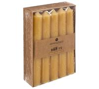 Bougies x10 UNIO - Jaune