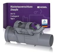 Bouilloire 73070 Capricorn Fermeture Staufix pour eaux usées, DN 70