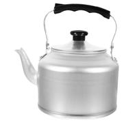 Bouilloire à Eau Bouillante en Aluminium 2l Argenté, Résistante | Usage Quotidien pour Boissons et Café, Sanitaire, Grosse Capacité 2l, Finition Argentée Style Aléatoire
