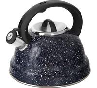 Bouilloire à induction en acier inoxydable, 3 litres, pour cuisinières à induction et autres bouilloires avec sifflet