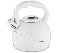 Bouilloire sifflante - KLAUSBERG - KB-7319 - Acier inoxydable - 2L - Design élégant