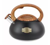 Klausberg Bouilloire KB-7565 à sifflet en acier inoxydable 3 L