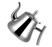 Bouilloire à Thé en Acier Inoxydable Infuseur Intégré pour Induction | Bec Col de Cygne Élégant, Préparation Facile du Thé en Vrac ou Café Moulu, Nettoyage Pratique, Design Rétro