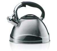 Bouilloire acier inoxydable - 3 l - Sifflet - Compatible induction - Argent