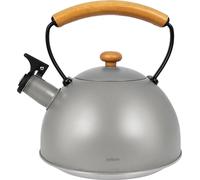 Bouilloire, acier inoxydable, poignée confortable, gris clair, 2-3L