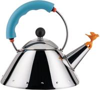 Bouilloire Alessi - 9093/1 LAZ - Bleu clair - 1 litre - par Micheal Graves