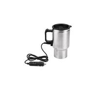 Bouilloire allume cigare, 450 ml 12 v en acier inoxydable voiture électrique tasse de voyage tasse de chauffage électrique thermos fiche bouilloires
