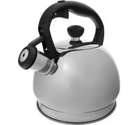 Bouilloire - Bouilloire sifflante - Acier inoxydable - 1,8 l - Argent