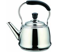 BEKA Bouilloire Claudette - Bec col de cygne inox 18/10 - 4 L - Compatible induction