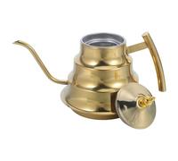 Bouilloire Col de Cygne en Acier Inoxydable 1,2 L pour Infusion | Fond Plat, Usage sur Gaz, Induction et Électrique, Filtre Intégré, Style Rétro Asiatique