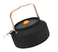Bouilloire de camping - Bouilloire à thé pour camping - Bouilloire de camping - 1,6 l - Bouilloire portable en acier inoxydable - Pour randonnée, pique-nique en plein air
