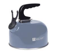 Bouilloire de camping portable Valiant - capacité sifflante de 1 litre - 3...