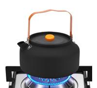 Bouilloire de camping pour faire bouillir l'eau, bouilloire pour le camping | Bouilloire de camping | Bouilloire de feu de camp en acier inoxydable 304 | Cafetière de camping portable de 1,6 l