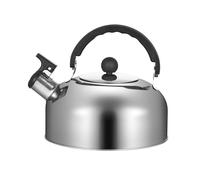 Bouilloire de randonnée portable 3 L, bouilloire à gaz pour cuisine, bureau, restaurant, voyage - Argent -