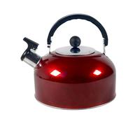 Bouilloire de randonnée portable 3 L, bouilloire à gaz pour cuisine, bureau, restaurant, voyage - Rouge -