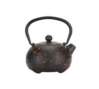 Bouilloire de Théière en Fonte Imitant Tache Jaune Non enduite Style Japonais 0.3L G