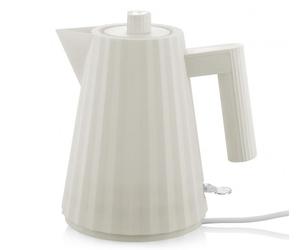 Bouilloire Électrique 1l Plissé Blanche - Alessi