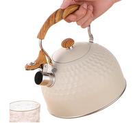 Bouilloire électrique sifflante de 2,5 L, adaptée aux cuisinières électriques, adaptée à la maison et au restaurant