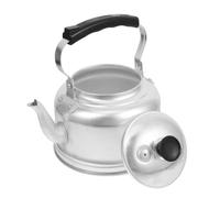 Bouilloire en Aluminium 4l Argenté, Usage sur Cuisinière à Gaz | Forme Demi-sphère, pour Ébullition Quotidienne, Finition Soignée, Adaptée la Cuisine Thé