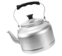 Bouilloire en Aluminium Épaissie 5 L Argentée, Sifflante pour Cuisinière | Grosse Capacité, Fond Résistant à Chaleur, Usage Familial et Dégustation de Thé, Finition Pratique