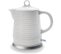 Bouilloire en céramique blanche 1.3 litre - Lacor - Blanc - Céramique Blanc G