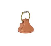 Bouilloire en cuivre, Theiere cuivre - avec anse en porcelaine, 1,5L