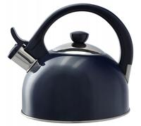 Bouilloire KADAX en acier inoxydable, bouilloire 1,7 L, bleu marine
